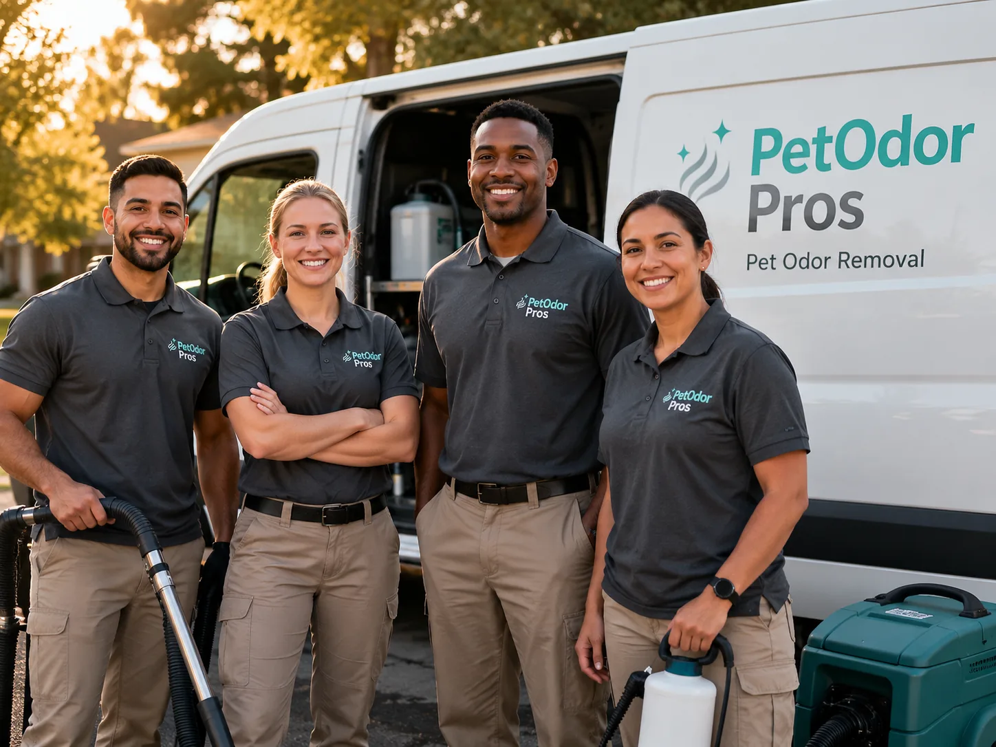Pet Odor Removal team serving Lawn, PA